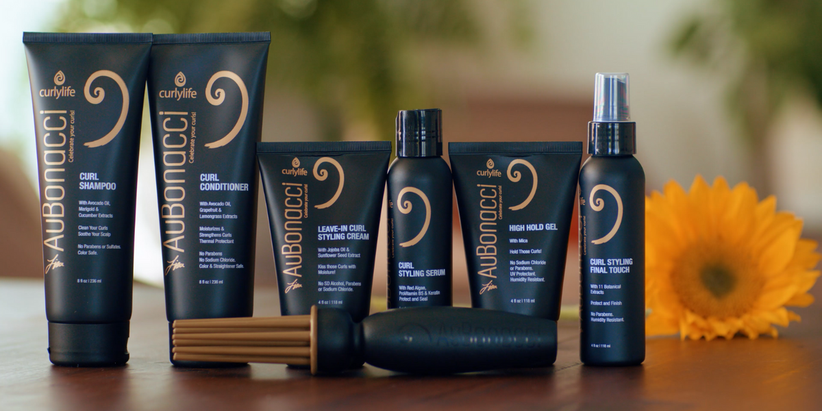 Sunflower and the AuBonacci Hair Care Products