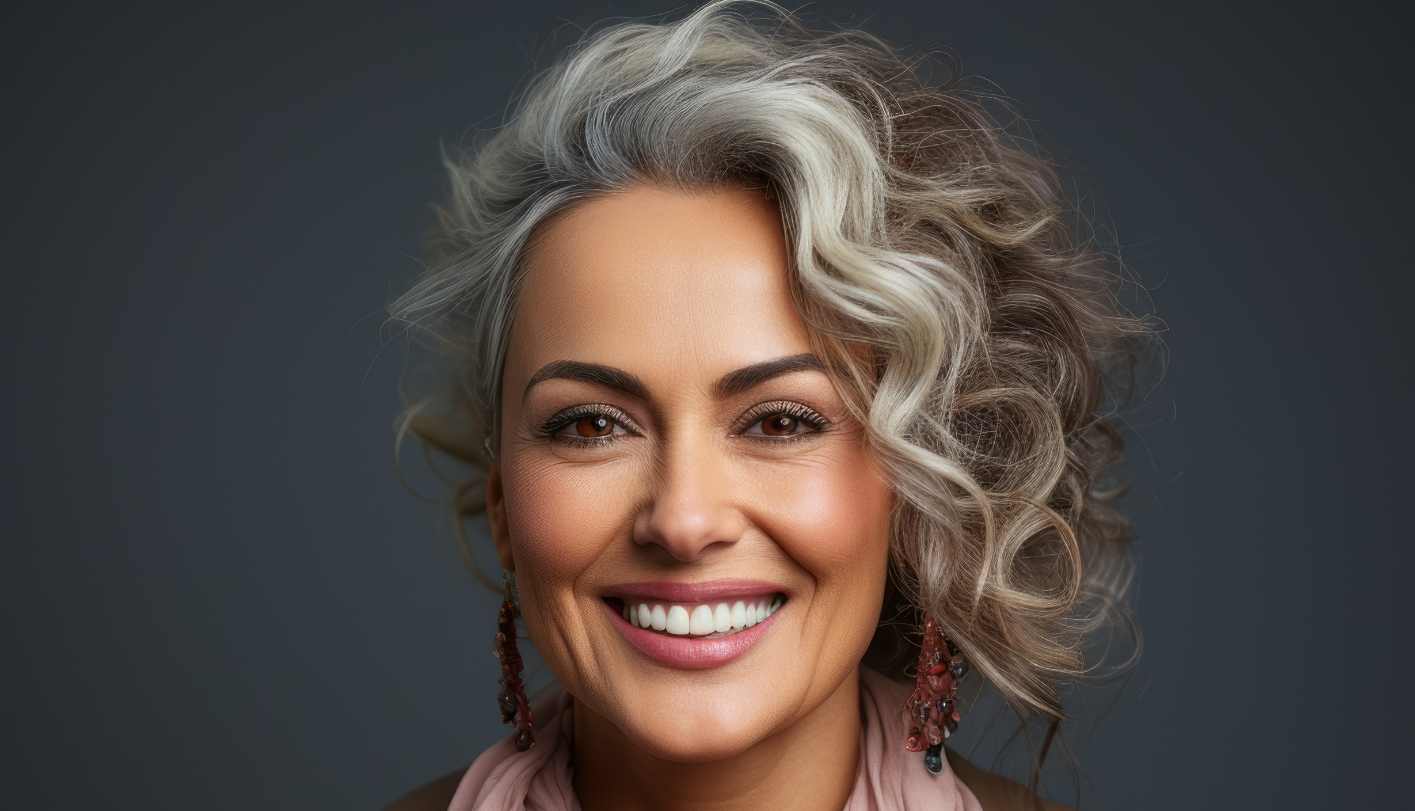 Embracing Gray Curly Hair: My Journey in My Fifties – Curly Life