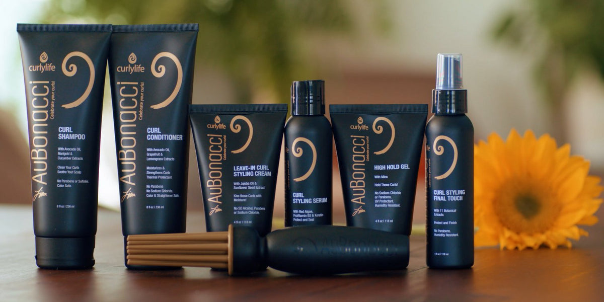 AuBonacci Products For Beautiful Frizz-Free Curls and volume and definition that lasts - curlylife