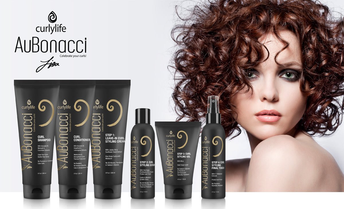 AuBonacci Styling Products Our Curls Love! For Beautiful Frizz-Free Curls and volume and definition that lasts - curlylife