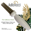 White AuBonacci Styler for Curly Hair:  Lift, Direct & Add Volume To Curls