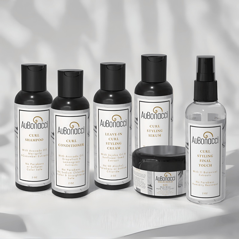 AuBonacci Curl Care Plus Curl Style Kits TRAVEL SIZE * - Curly Life Company