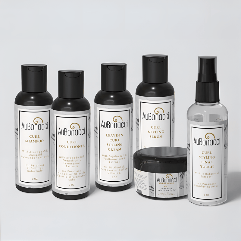 AuBonacci Curl Care Plus Curl Style Kits TRAVEL SIZE * - Curly Life Company