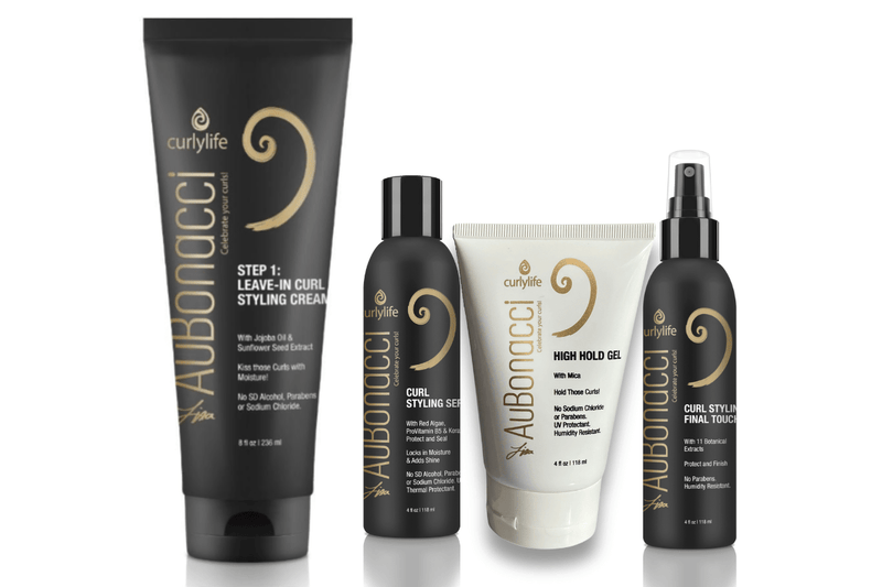 AuBonacci Curl Style Kit - Now Featuring our 8oz Leave In Cream - Curly Life Company