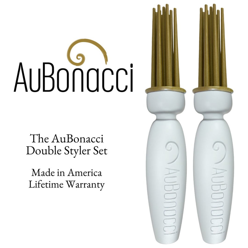 AuBonacci Double Styler Kit NOW IN WHITE - Curly Life Company