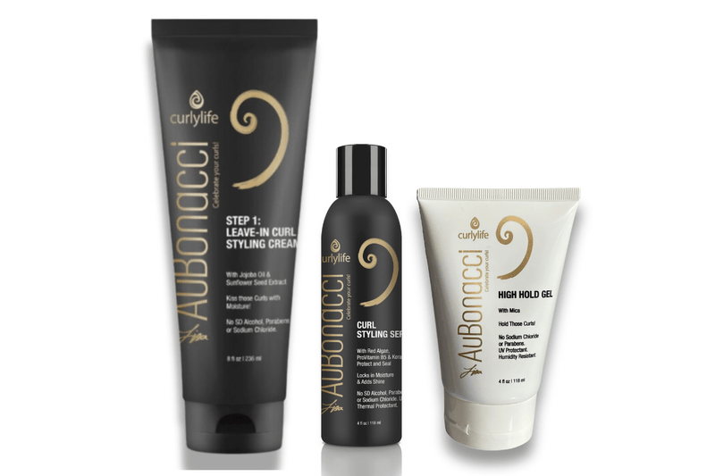 AuBonacci Mens Style Kit - Now Featuring our 8oz Leave In Cream - Curly Life Company