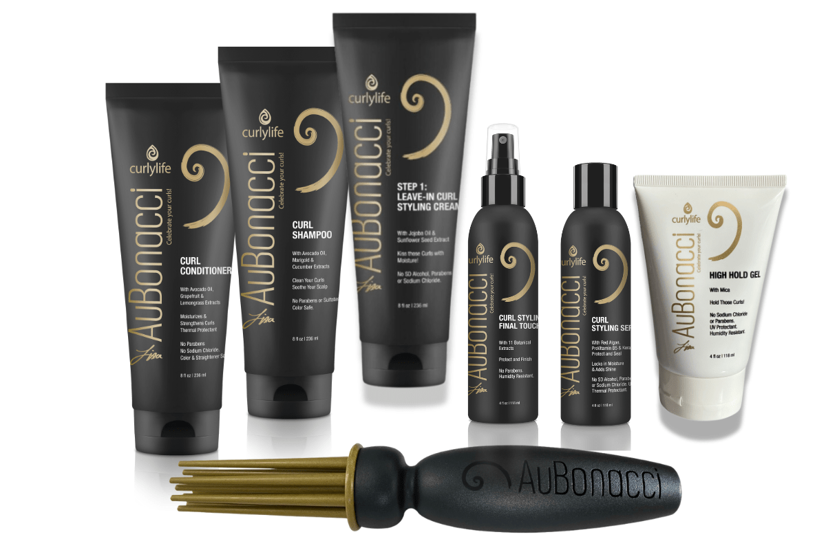 AuBonacci Styler Plus Curl Care and Style Kits - Now Featuring our 8oz Leave In Cream - Curly Life Company