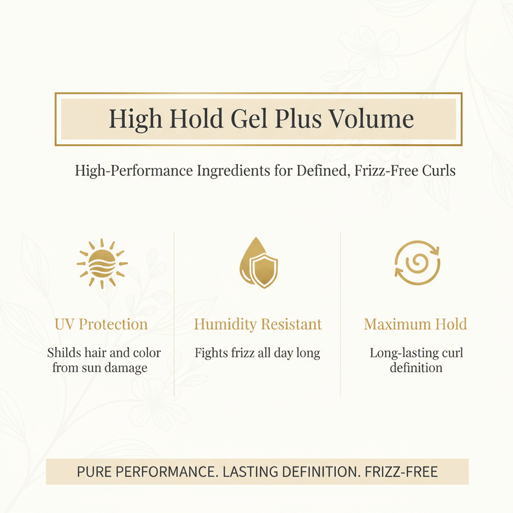 High Hold Gel PLUS Volume - Curly Life Company