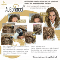 Now in White! AuBonacci Styler for Curly Hair: Lift, Direct & Add Volume To Curls - curlylife