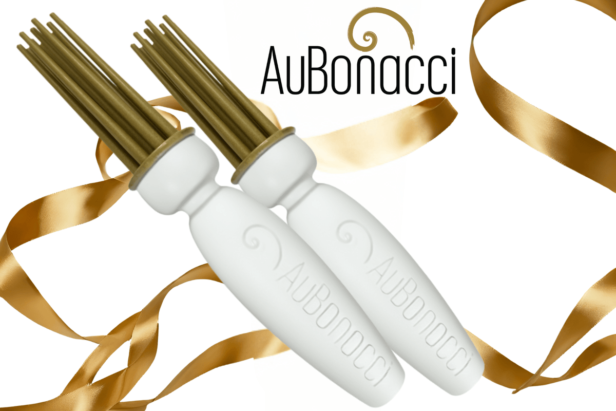 White AuBonacci Double Styler Bundle - Curly Life Company