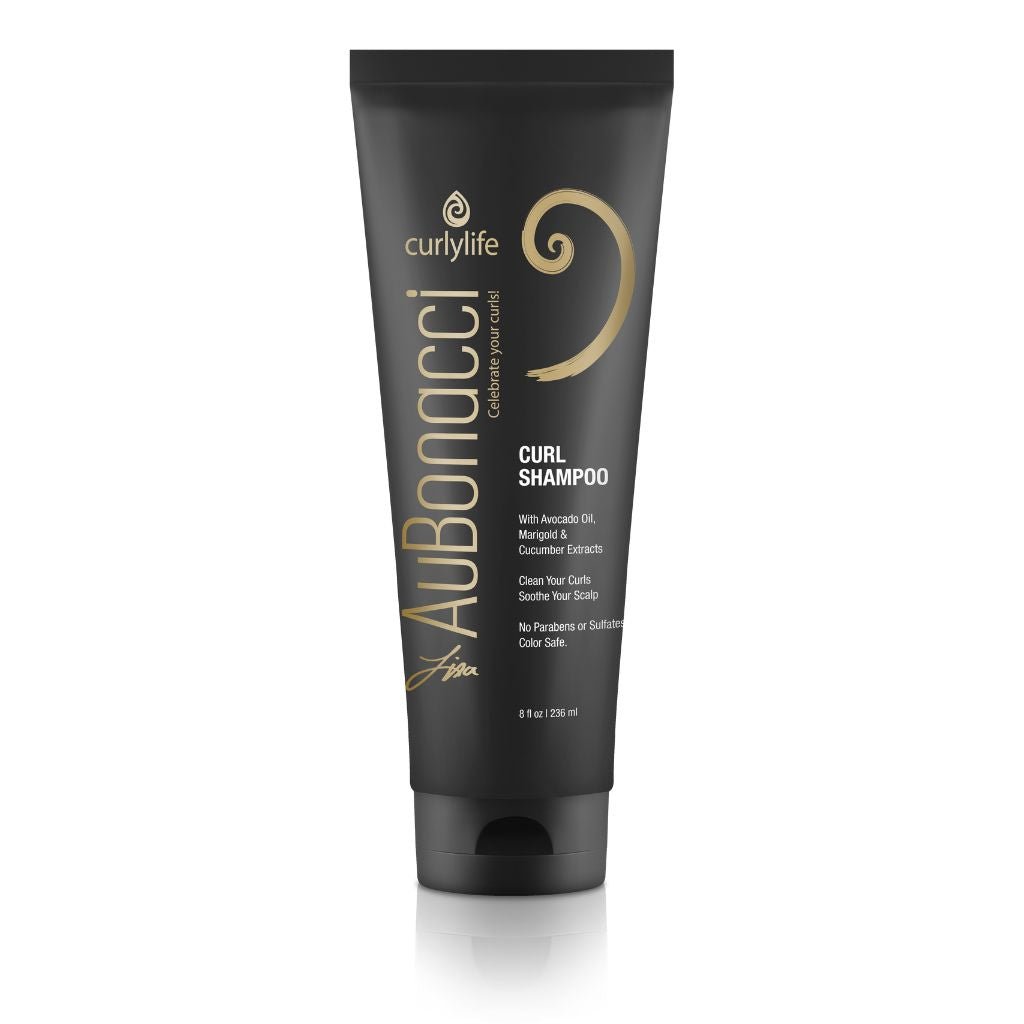 Image of the AuBonacci Curl Shampoo 8oz - Clean Your Curls Soothe Your Scalp - curlylife