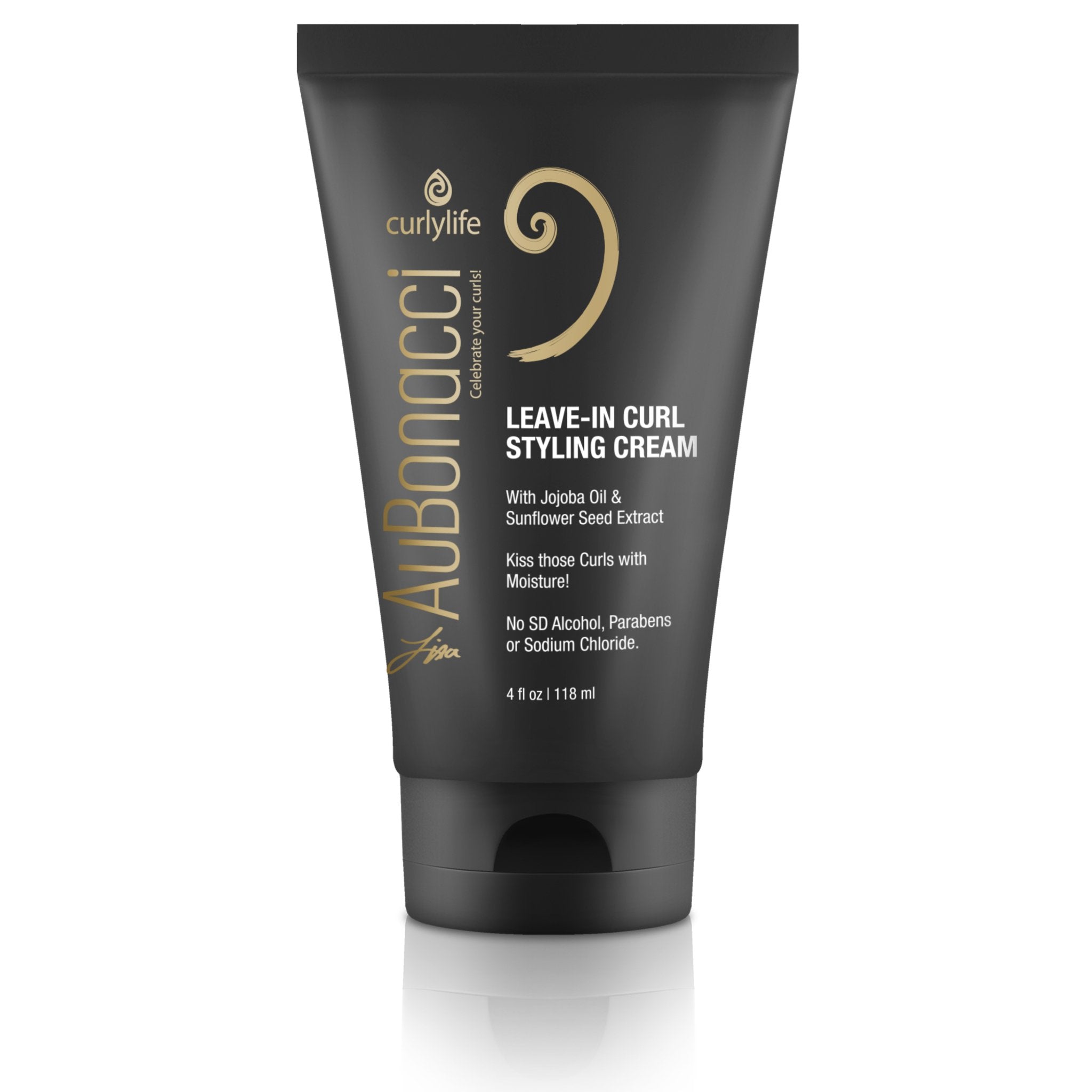 AuBonacci Leave-in Curl Styling Cream 4oz - Kiss those Curls with Moisture! - curlylife